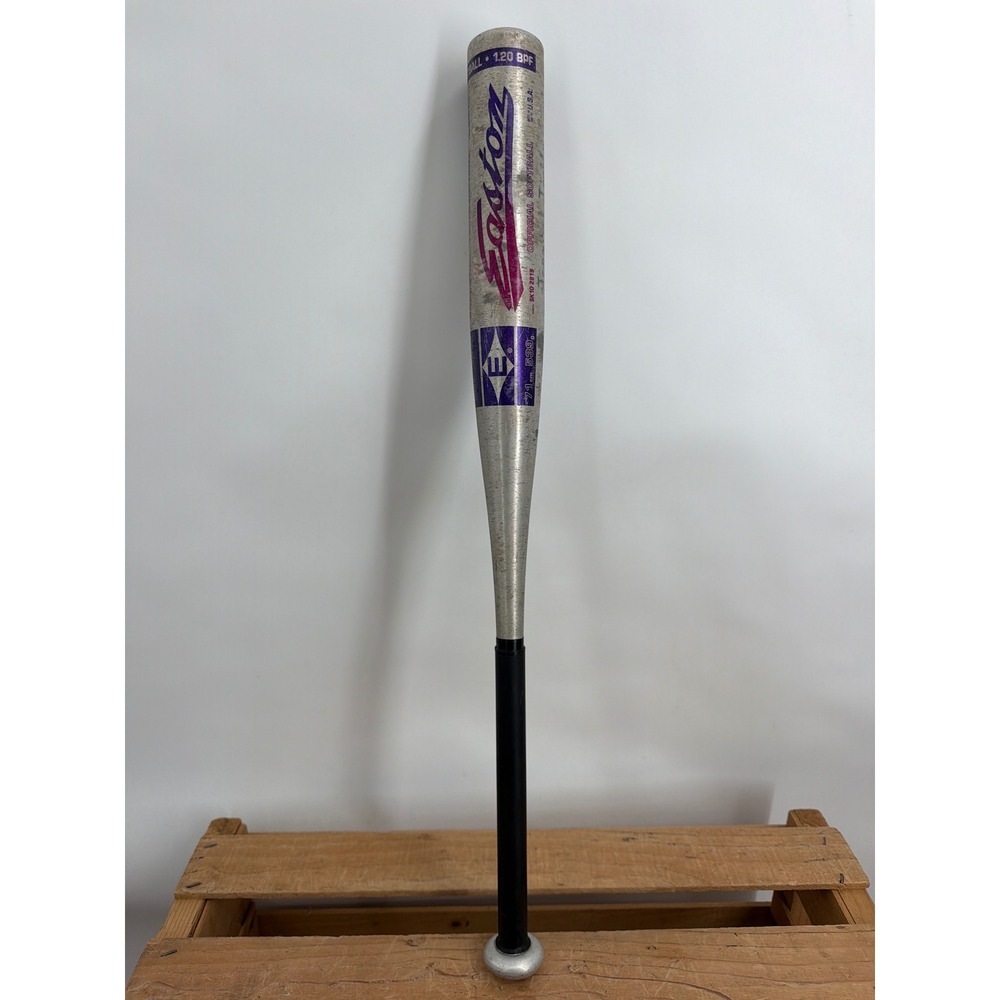 Easton SK10 Youth Softball Bat 28in 19oz 2 1/4 Barrel Aluminum Silver Purple